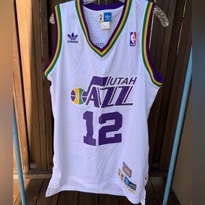 Adidas NBA Harwood Classics Utah Jazz John Stockton 12 Jersey